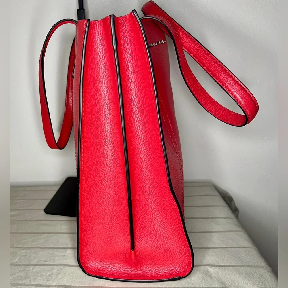 Marc Jacobs Red Leather Tote Bag
